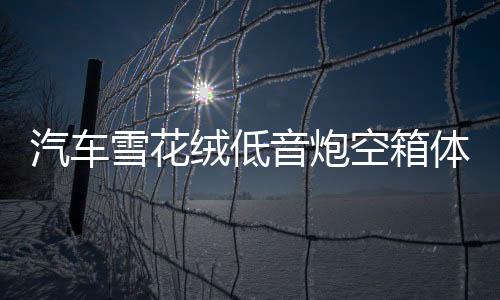 汽车雪花绒低音炮空箱体10寸/12寸木箱 音箱空箱箱体特高档可家用